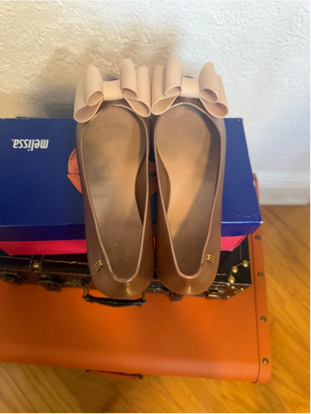 Used, Melissa Ultragirl Sweet IX bow shoes, size 8 - Picture 6 of 7